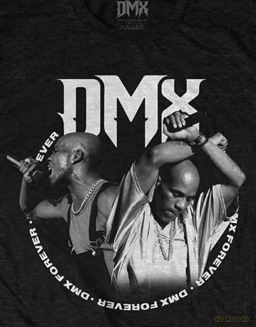 Dmx: DMX Unisex T-Shirt: Forever Circle (Black) (Medium)