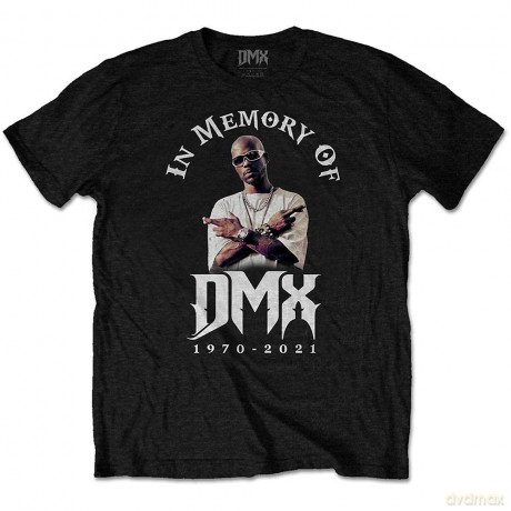 Dmx: DMX Unisex T-Shirt: In Memory (Black) (Small)