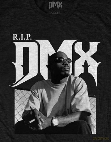 Dmx: DMX Unisex T-Shirt: R.I.P. (Black) (Large)