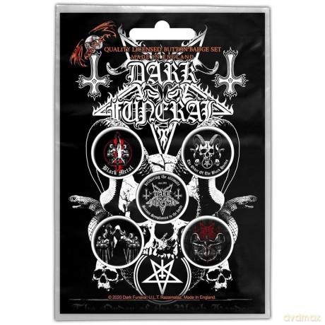 Dark Funeral: Button Badge Pack: The Black Hordes