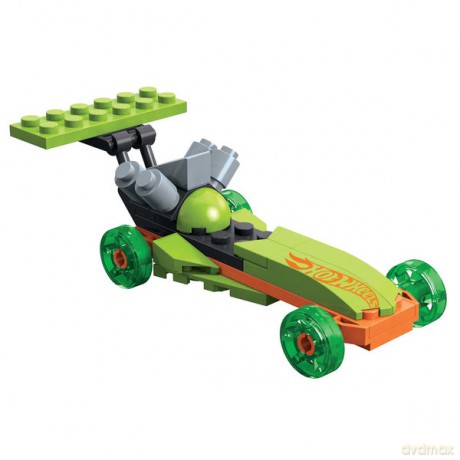 MEGA BLOKS Hot Wheels Starter yellow car [KLOCKI]