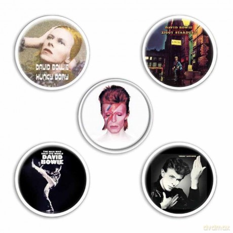 David Bowie: Button Badge Pack: Early Albums