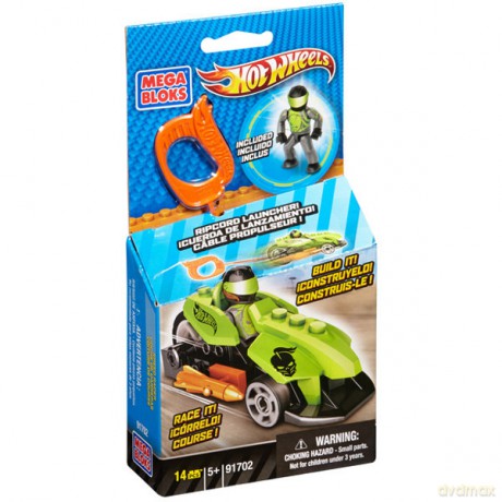 MEGA BLOKS Hot Wheels Wyrzutnia Zielona [KLOCKI]
