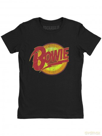 David Bowie: Ladies Tee: Diamond Dogs Vintage (Large)