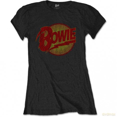 David Bowie: Ladies Tee: Diamond Dogs Vintage (Medium)