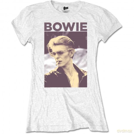 David Bowie: Ladies Tee: Smoking (Retail Pack) (X-Large)