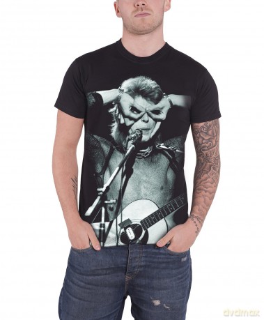 David Bowie: Men's Tee: Acoustics (Large)