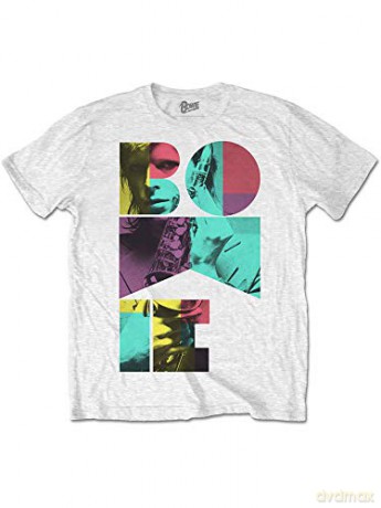 David Bowie: Men's Tee: Colour Sax (Large)