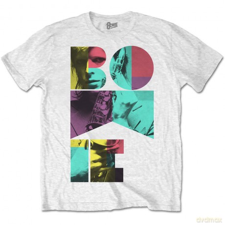 David Bowie: Men's Tee: Colour Sax (Medium)