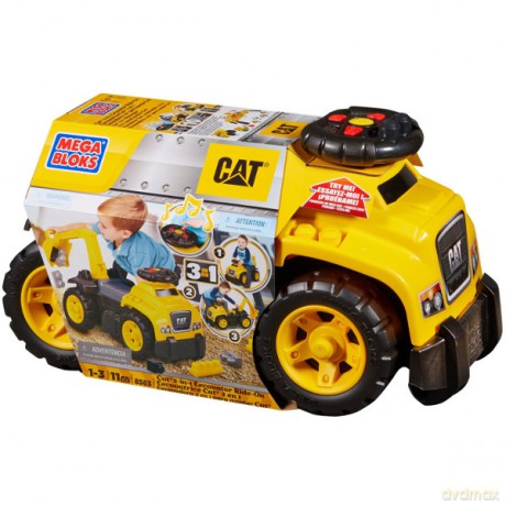 MEGA BLOKS Jeździk Koparka [KLOCKI]