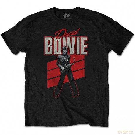 David Bowie: Men's Tee: Red Sax (Medium)