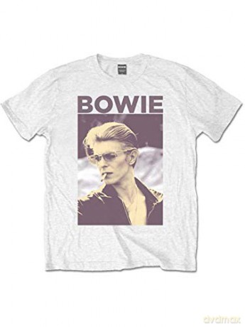 David Bowie: Men's Tee: Smoking (X-Large)