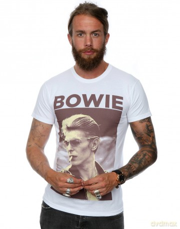 David Bowie: Men's Tee: Smoking (XX-Large)