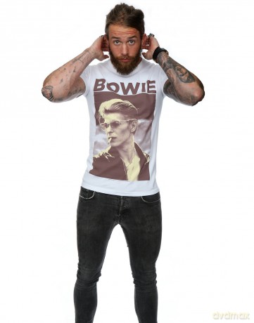 David Bowie: Men's Tee: Smoking (XX-Large)
