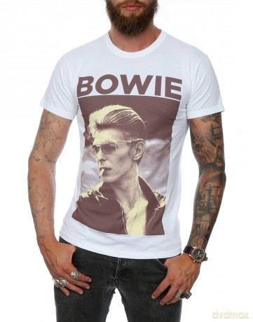 David Bowie: Men's Tee: Smoking (XX-Large)