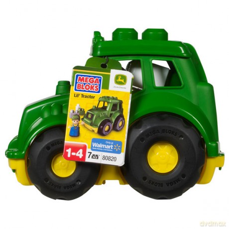MEGA BLOKS JOHN DEERE Traktor [KLOCKI]