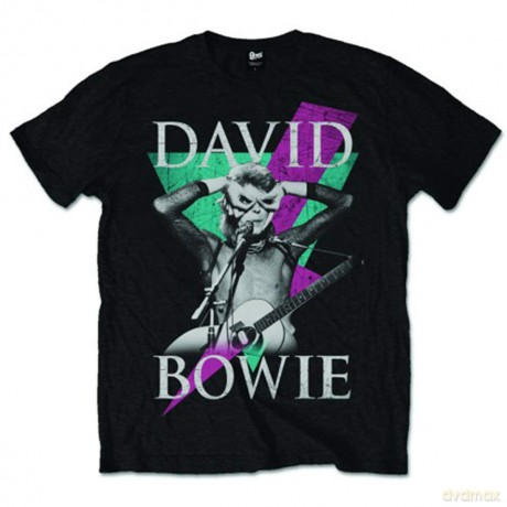 David Bowie: Men's Tee: Thunder (Small)