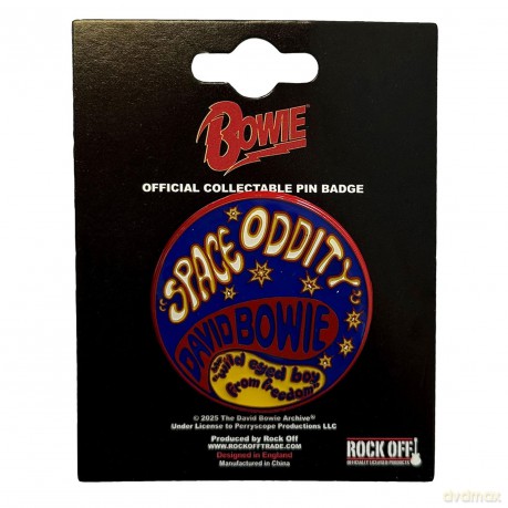 David Bowie: Pin Badge: Space Oddity