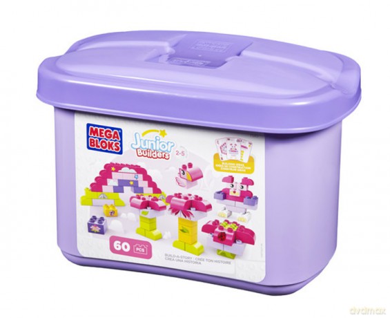 MEGA BLOKS Junior kompletne budowle Girl [KLOCKI]