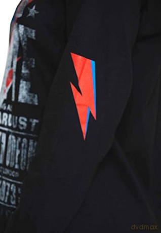 David Bowie: Unisex Long Sleeve T-Shirt: Hammersmith Odeon (Black) (Sleeve Print) (X-Large)