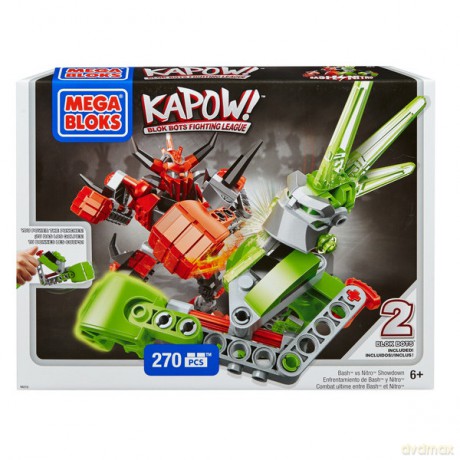 MEGA BLOKS Kapow! Bash Vs Nitro Showdown [KLOCKI]