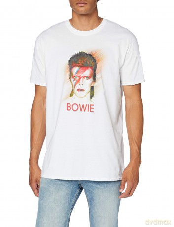 David Bowie: Unisex T-Shirt: Bowie Is (White) (Back Print) (X-Large)