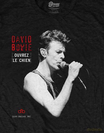David Bowie: Unisex T-Shirt: Dallas '95 (Black) (Back Print) (Small)