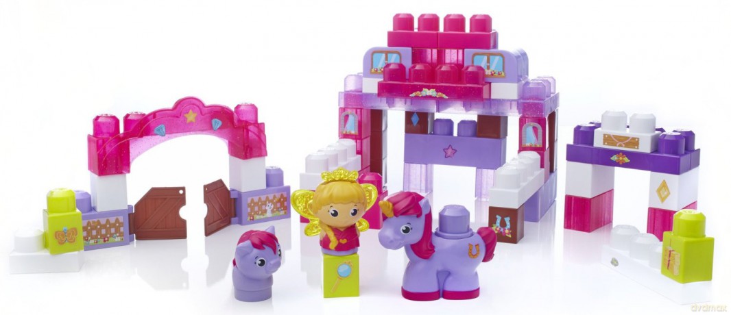 MEGA BLOKS Księżniczka Pony Pala zest. [KLOCKI]