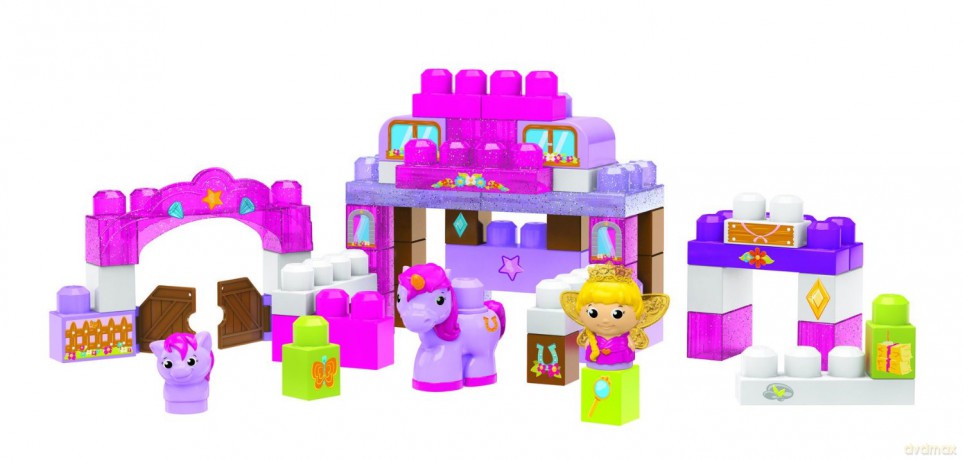 MEGA BLOKS Księżniczka Pony Pala zest. [KLOCKI]