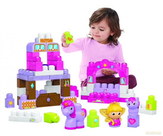MEGA BLOKS Księżniczka Pony Pala zest. [KLOCKI]