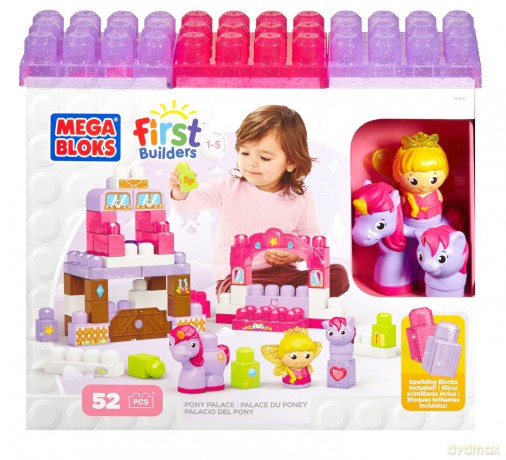 MEGA BLOKS Księżniczka Pony Pala zest. [KLOCKI]