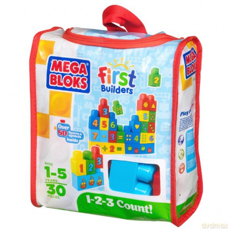 MEGA BLOKS Licz! 1,2,3 [KLOCKI]