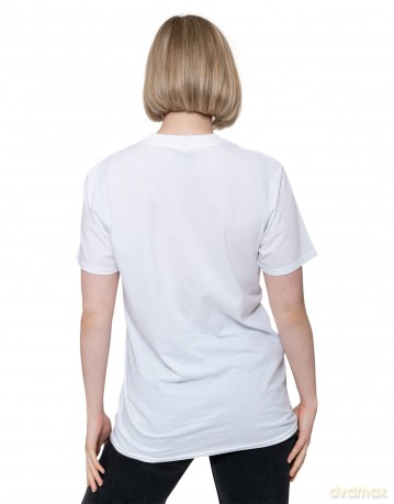 David Bowie: Unisex T-Shirt: Holographic Bolt (White) (Foiled) (Large)