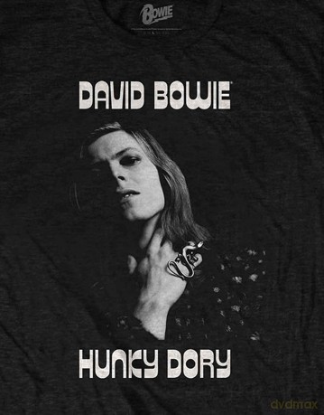 David Bowie: Unisex T-Shirt: Hunky Dory 1 (Black) (Medium)
