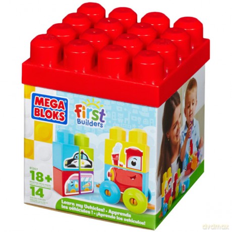 MEGA BLOKS Poznaj moje pojazdy [KLOCKI]