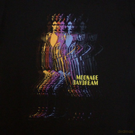 David Bowie: Unisex T-Shirt: Moonage Multi Davids (Black) (Medium)