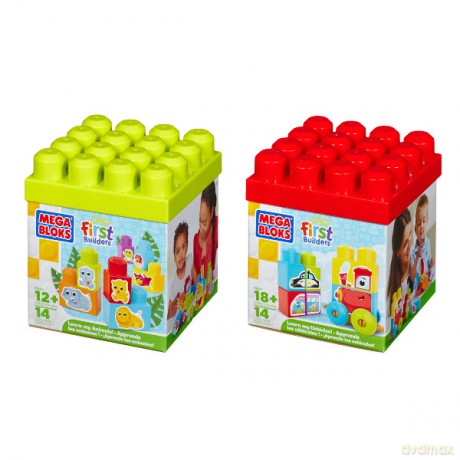 MEGA BLOKS Poznaj moje zwierzętapojazdy [KLOCKI]