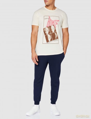 David Bowie: Unisex T-Shirt: Serious Moonlight (White) (X-Large)