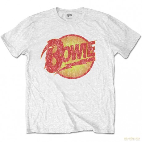 David Bowie: Unisex Tee: Vintage Diamond Dogs Logo (Large)