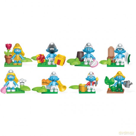 MEGA BLOKS Smerfy saszetka [KLOCKI]