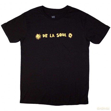 De La Soul: Unisex T-Shirt: Mono Group (Black) (Back Print) (Large)