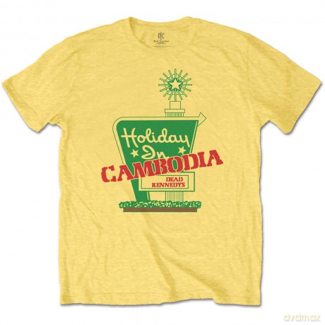 Dead Kennedys: Men's Tee: Holiday in Cambodia (Medium)