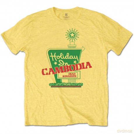 Dead Kennedys: Men's Tee: Holiday in Cambodia (Small)