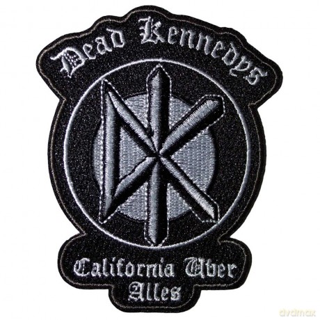 Dead Kennedys: Standard Patch: California Uber Alles B&W
