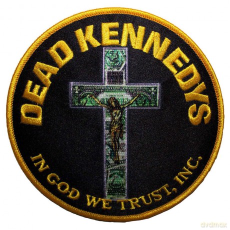 Dead Kennedys: Standard Patch: In God We Trust Inc