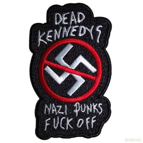 Dead Kennedys: Standard Patch: Nazi Punks Fuck Off