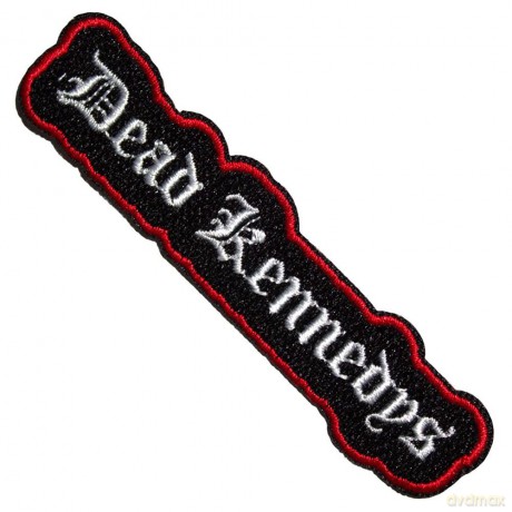 Dead Kennedys: Standard Patch: Text Logo Cut-Out