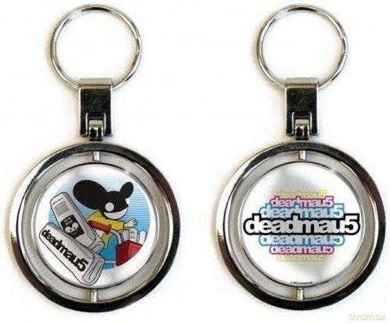 Deadmau5: Premium Key-Chain: Papermou5 (Spinner)