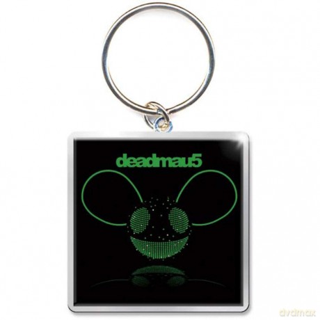 Deadmau5: Standard Key-Chain: Green Head