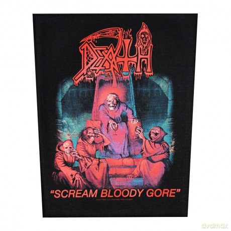 Death: Back Patch: Scream Bloody Gore
